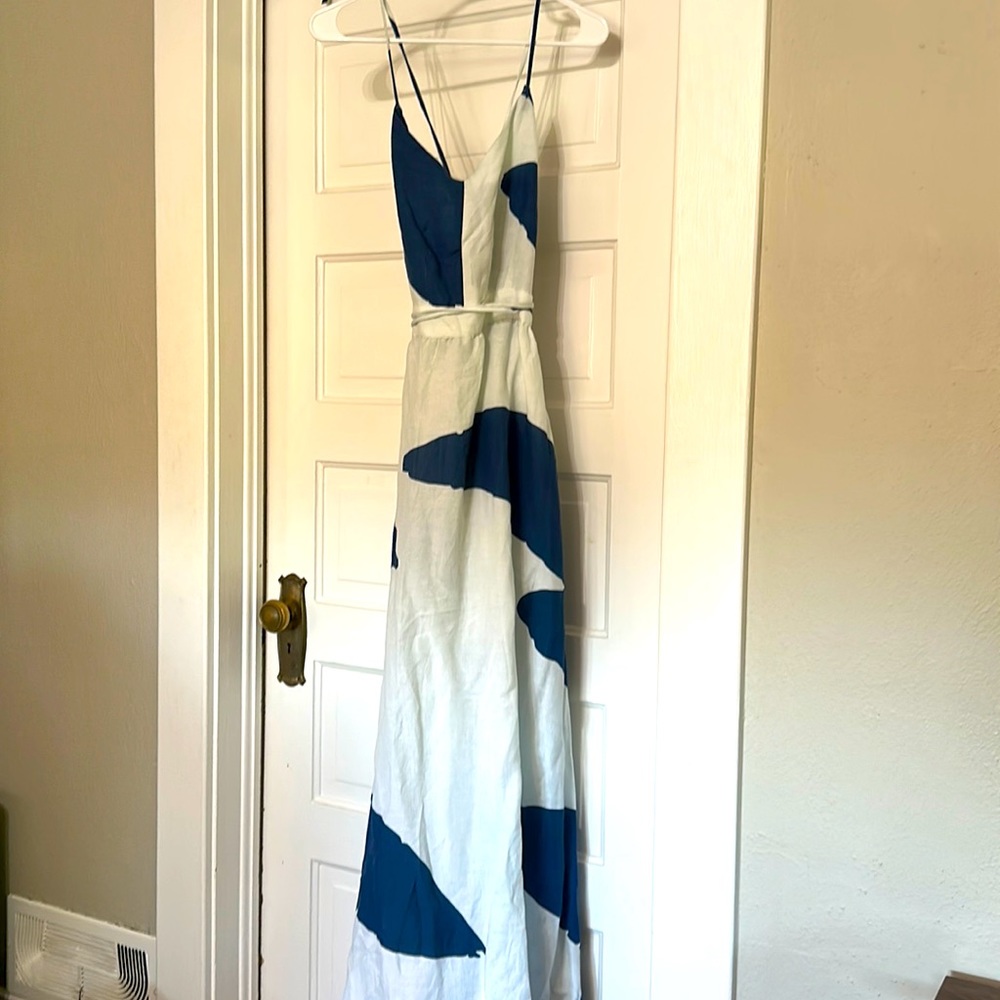 Anthropologie The Odells Strappy Maxi Dress